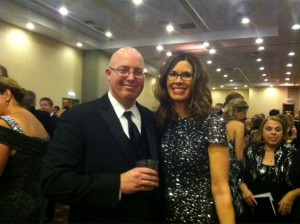 Frank & Tammi Arostegui at ACS Black & White Ball 2015