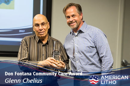 Don Fontana Community Care Award - Glenn Chelius