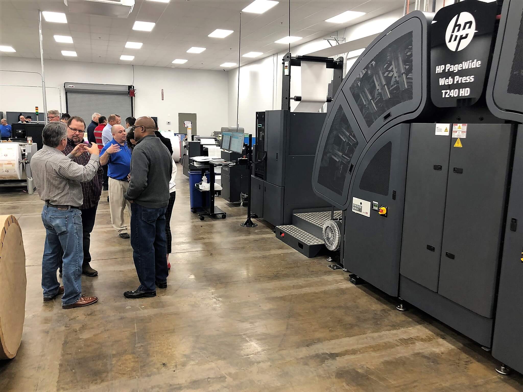 American Litho HP Training Day T-240 in action. 